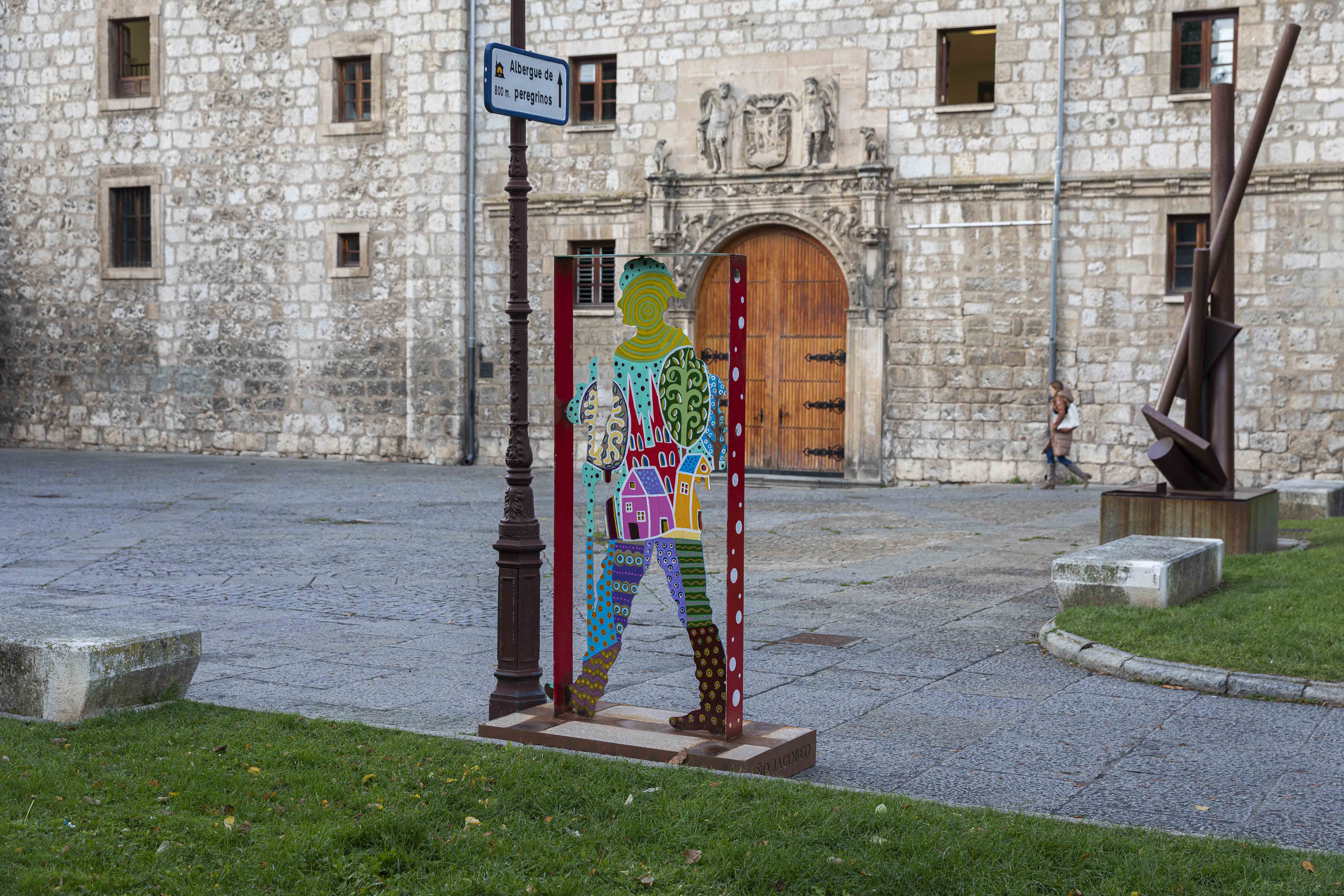 silueta Peregrinos Camino de Santiago